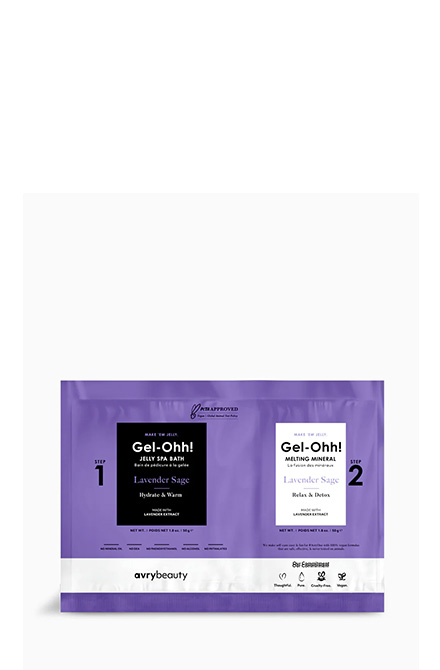 Jelly Spa Lavender Foot Soak 